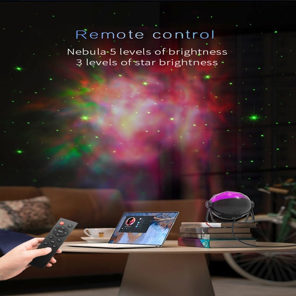 NovaX™ Galaxy Starry Sky Projection Lamp — 360° Nebula & Space Light