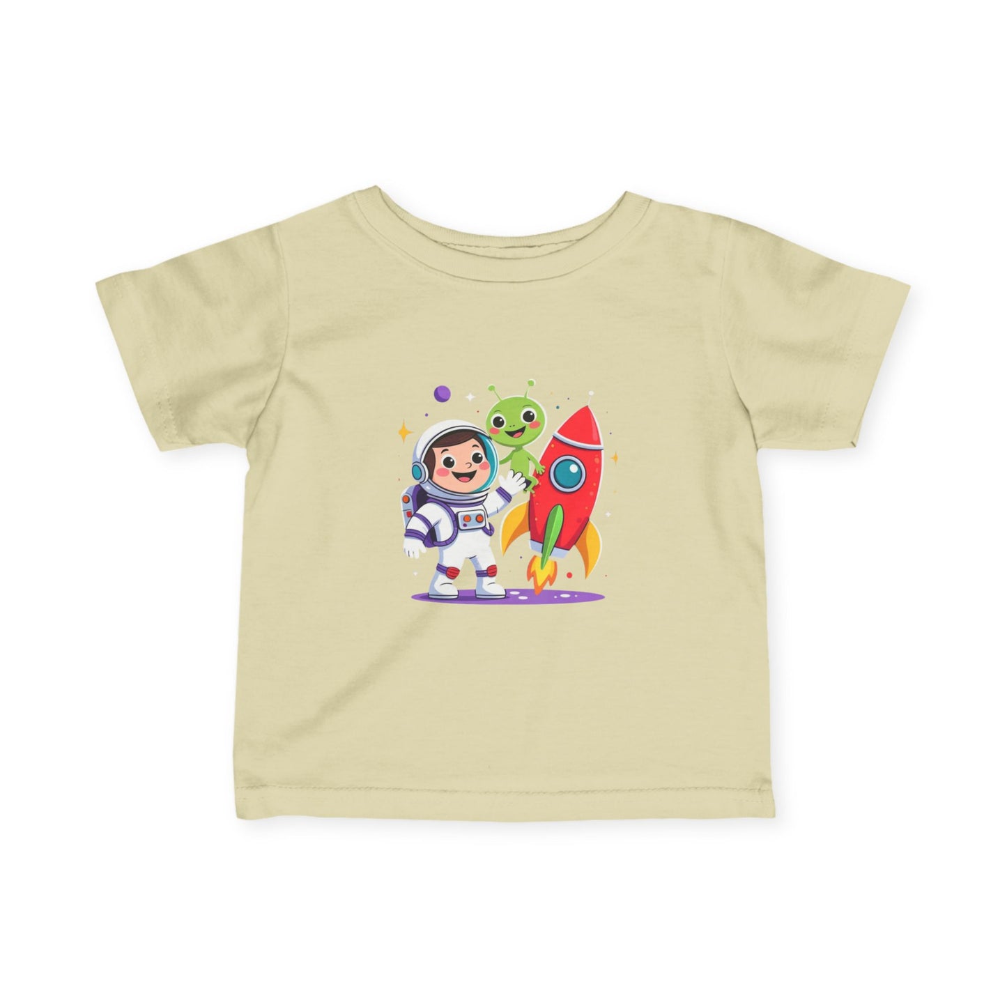 Infant Space Explorer Tee — Cute Astronaut, Alien & Rocket Baby Shirt