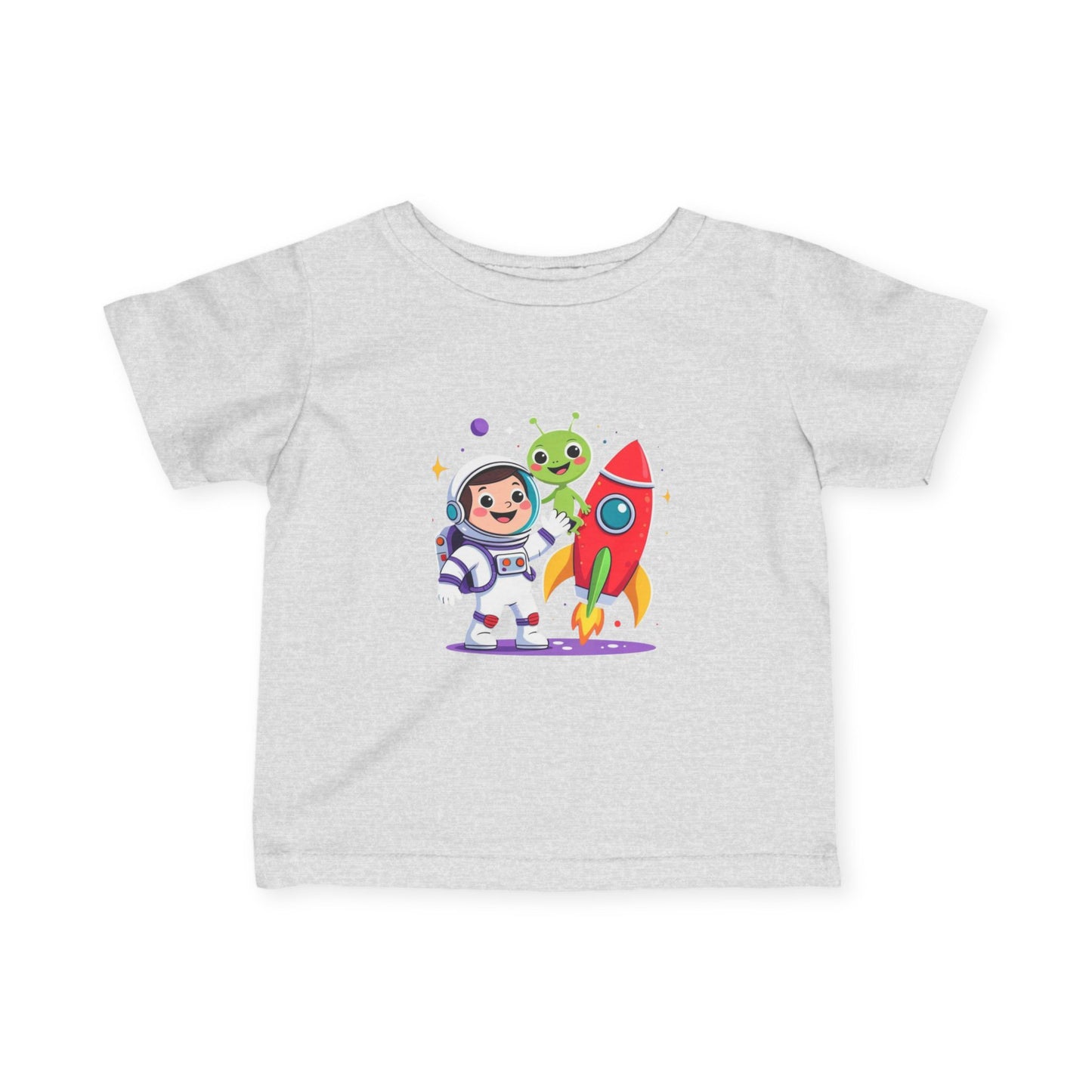 Infant Space Explorer Tee — Cute Astronaut, Alien & Rocket Baby Shirt