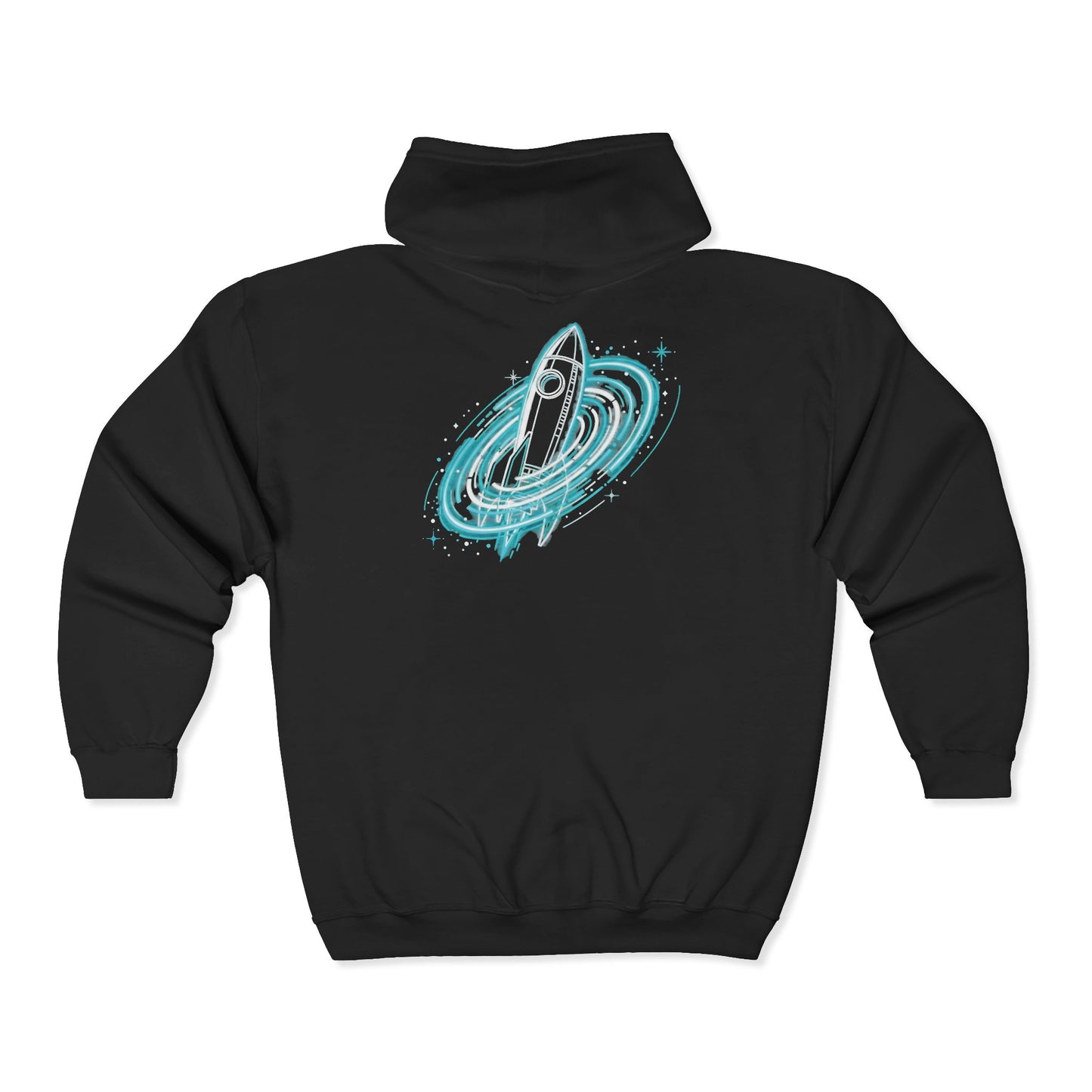 Beyond Earth Zip-Up Hoodie — NovaX Empire
