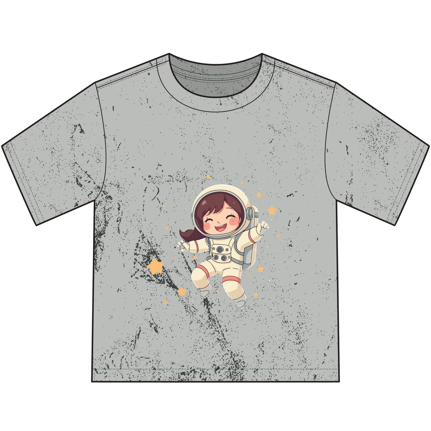 Color Blast Youth T-Shirt — Girls' Vibrant Graphic Tee