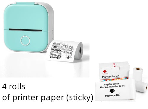 ✨ Portable Mini Thermal Label Printer – Inkless Smart Printing