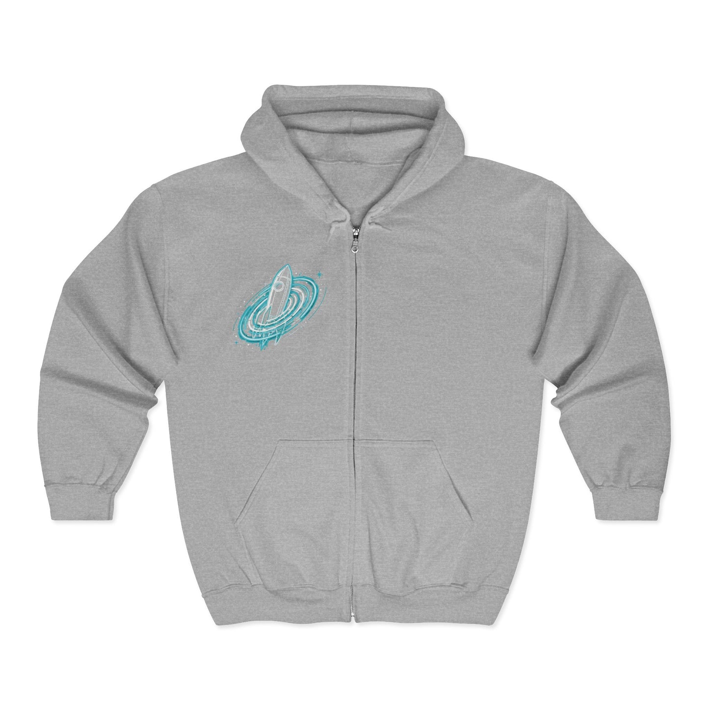 Beyond Earth Zip-Up Hoodie — NovaX Empire