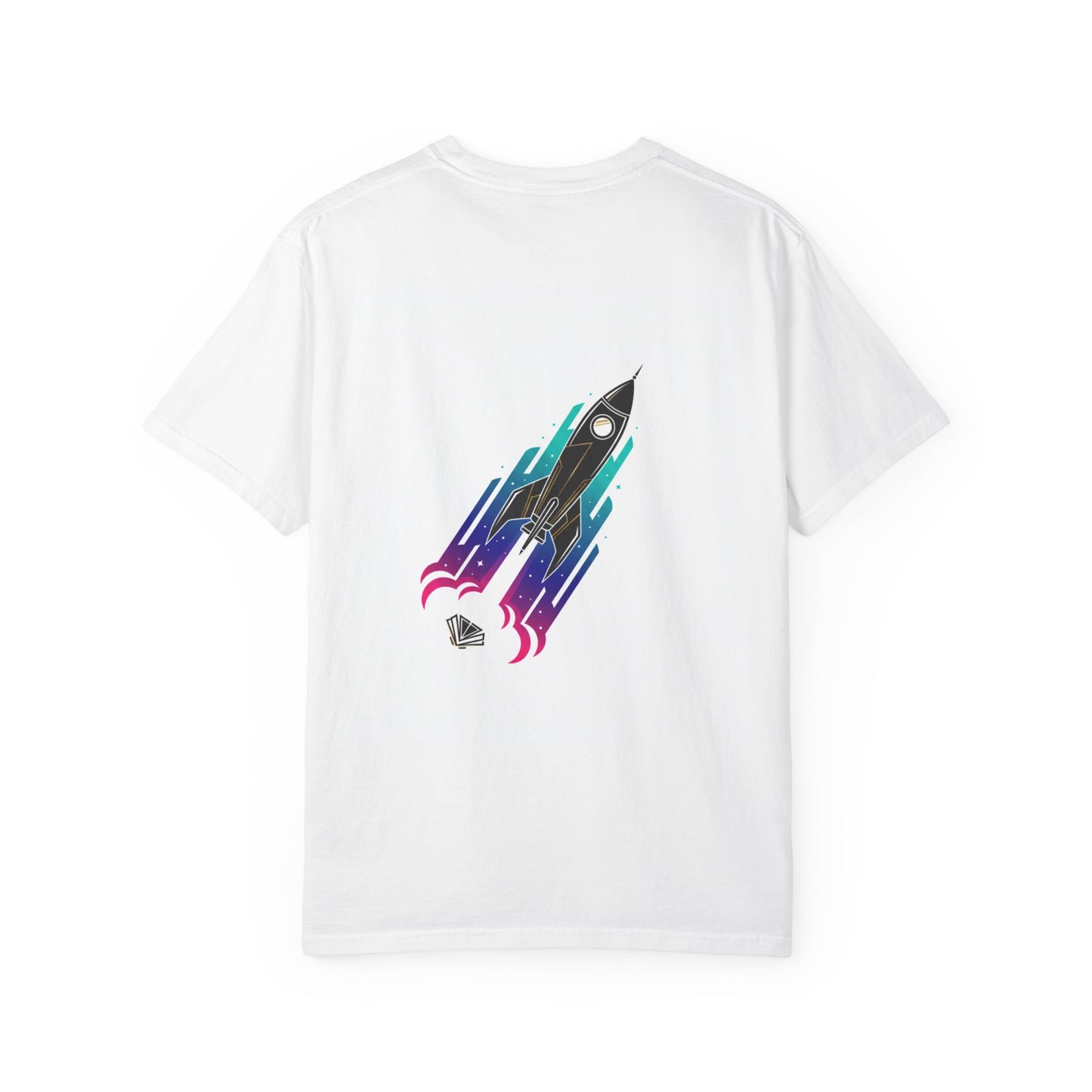 Rocket Launch Tee — Futuristic Space Graphic T-Shirt