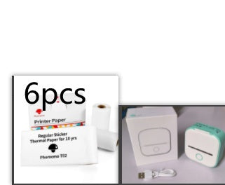 ✨ Portable Mini Thermal Label Printer – Inkless Smart Printing