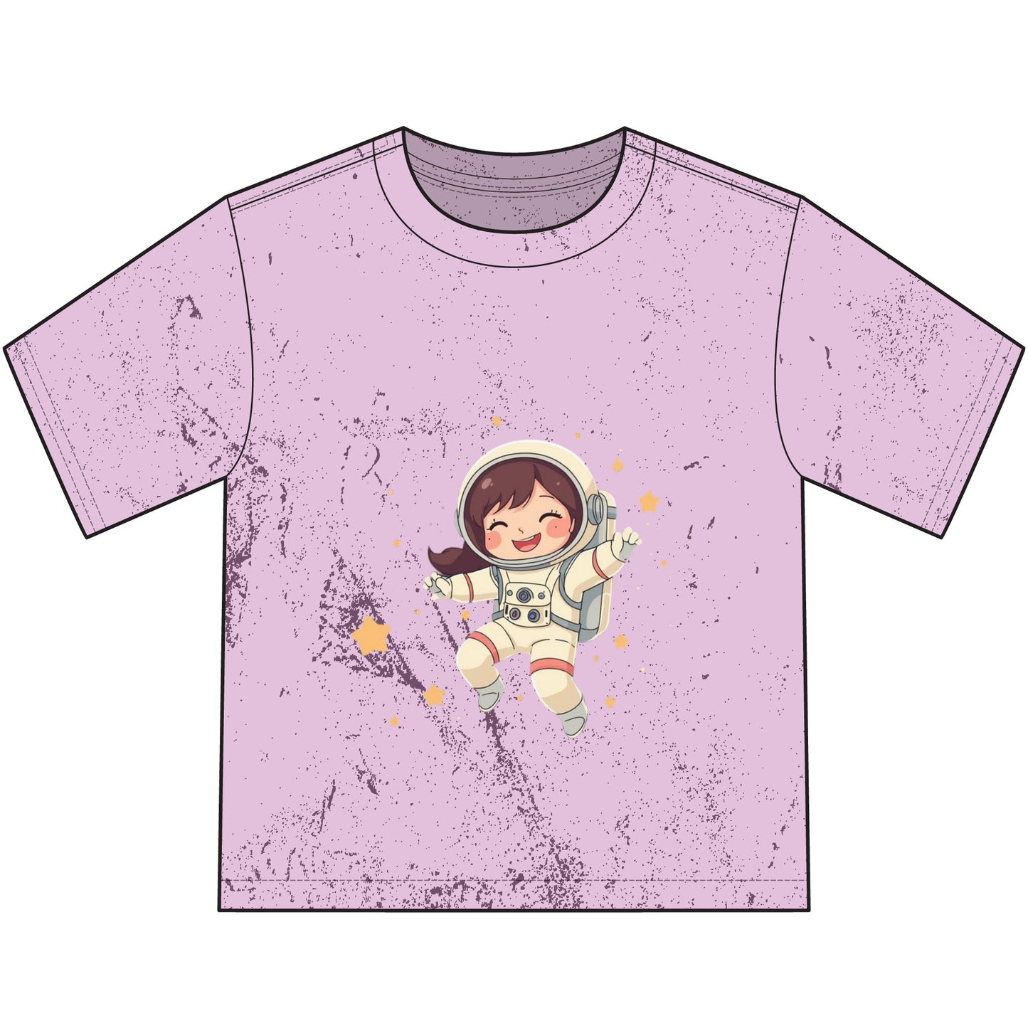 Color Blast Youth T-Shirt — Girls' Vibrant Graphic Tee