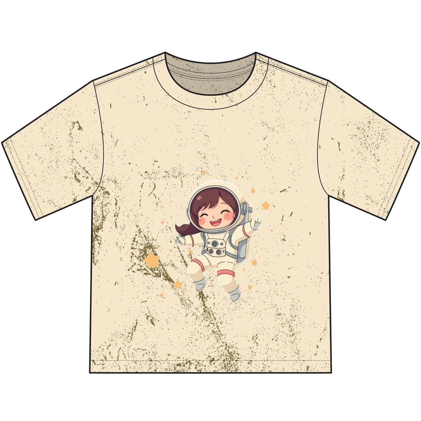 Color Blast Youth T-Shirt — Girls' Vibrant Graphic Tee