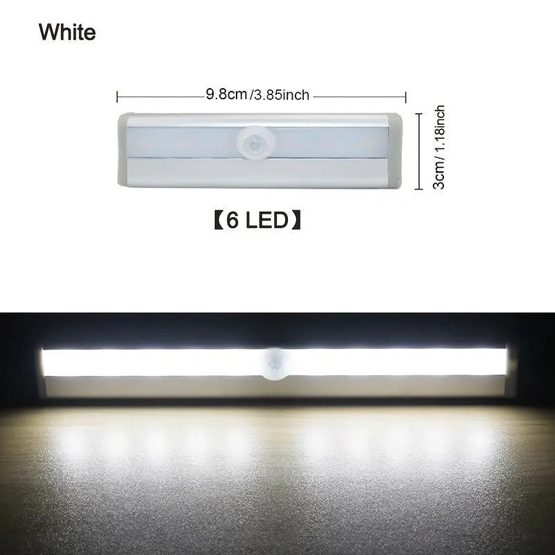Smart LED Motion Night Bar – Wireless Under-Cabinet & Bedside Light