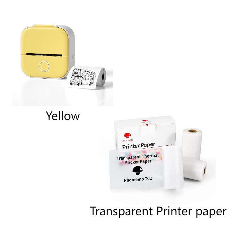 ✨ Portable Mini Thermal Label Printer – Inkless Smart Printing