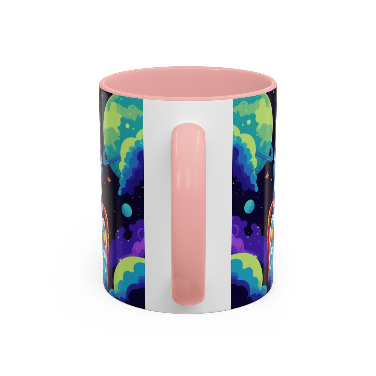 Cosmic Astronaut Coffee Mug — Space Woman Accent Mug (11/15oz)