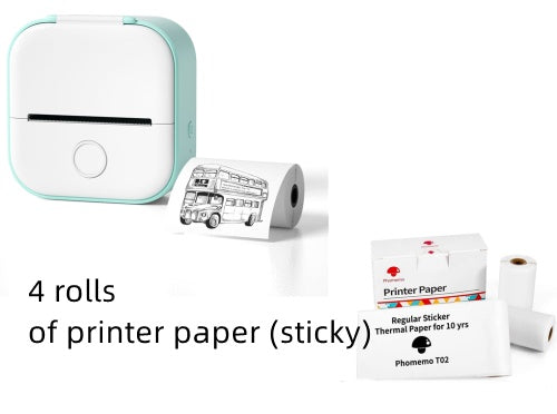 ✨ Portable Mini Thermal Label Printer – Inkless Smart Printing