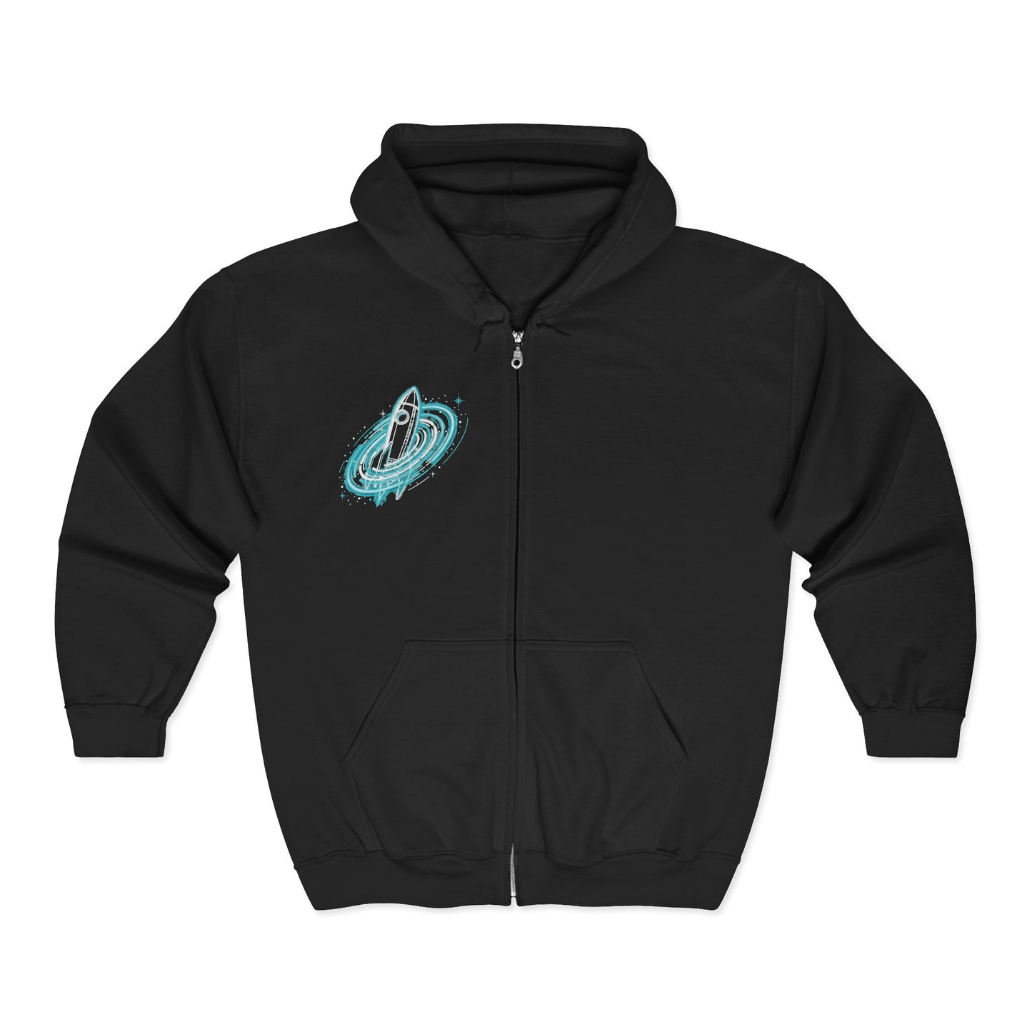 Beyond Earth Zip-Up Hoodie — NovaX Empire