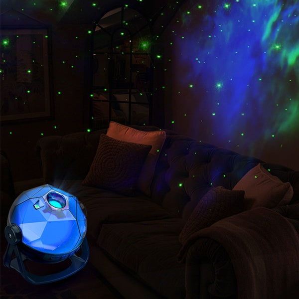 NovaX™ Galaxy Starry Sky Projection Lamp — 360° Nebula & Space Light