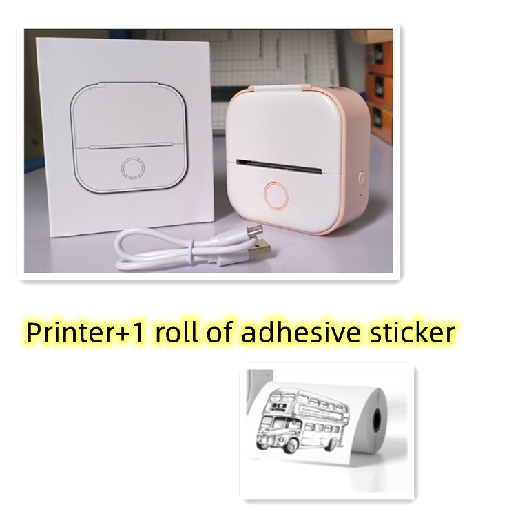 ✨ Portable Mini Thermal Label Printer – Inkless Smart Printing
