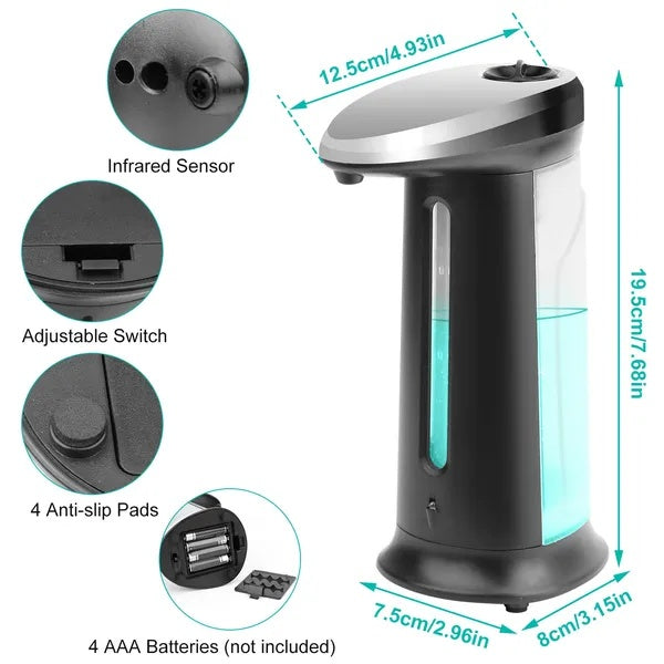 Automatic Touchless Smart Soap Dispenser – Motion Sensor, No-Touch Hygiene for Modern Homes
