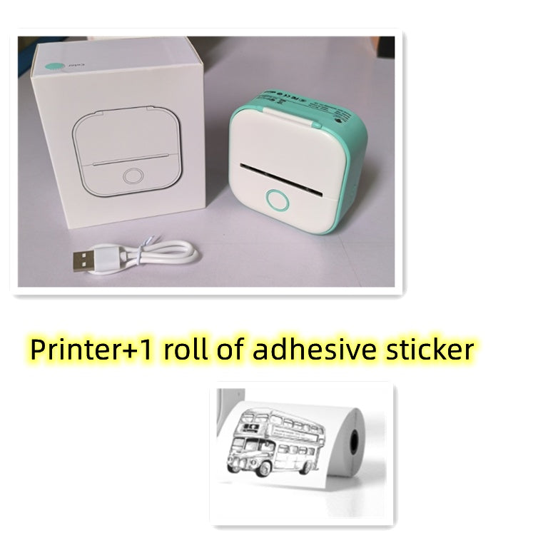 ✨ Portable Mini Thermal Label Printer – Inkless Smart Printing