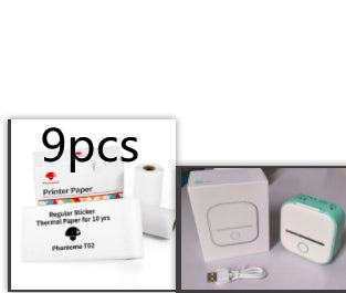 ✨ Portable Mini Thermal Label Printer – Inkless Smart Printing