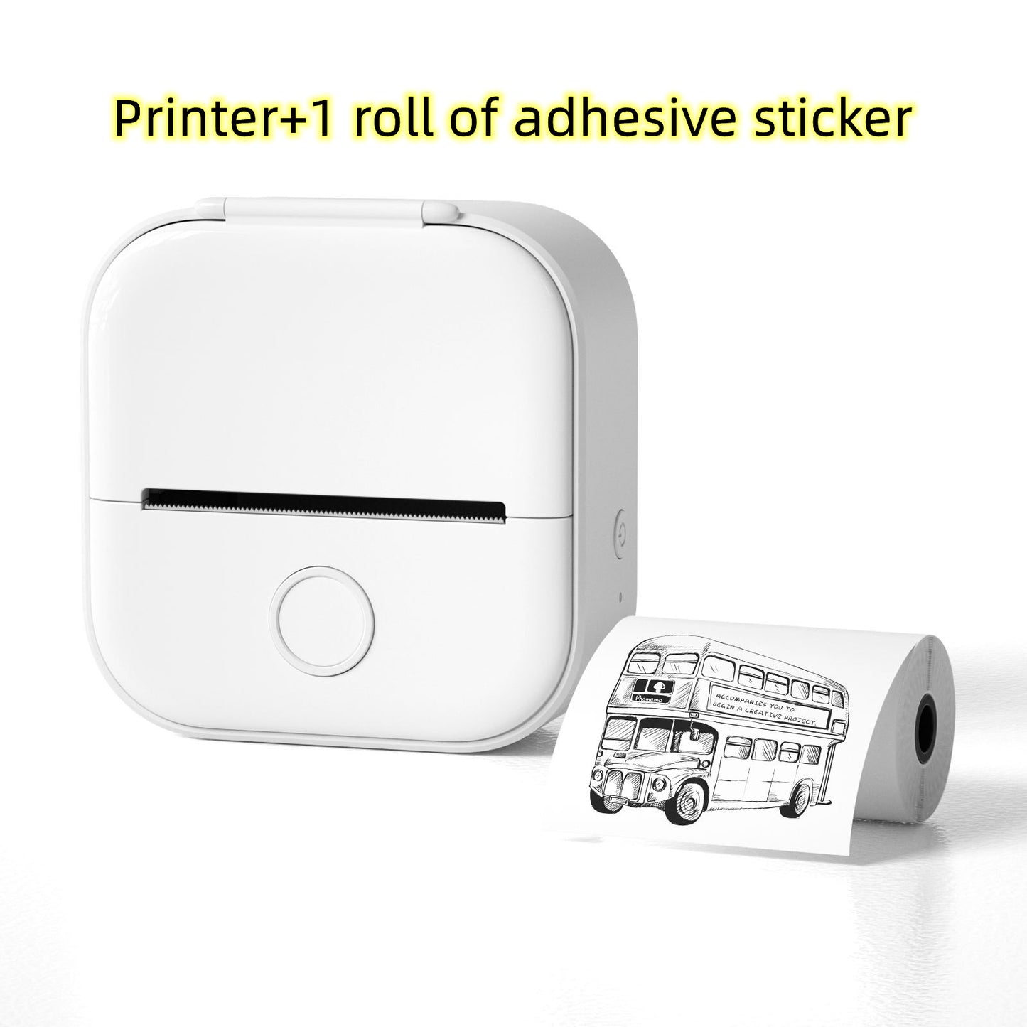 ✨ Portable Mini Thermal Label Printer – Inkless Smart Printing
