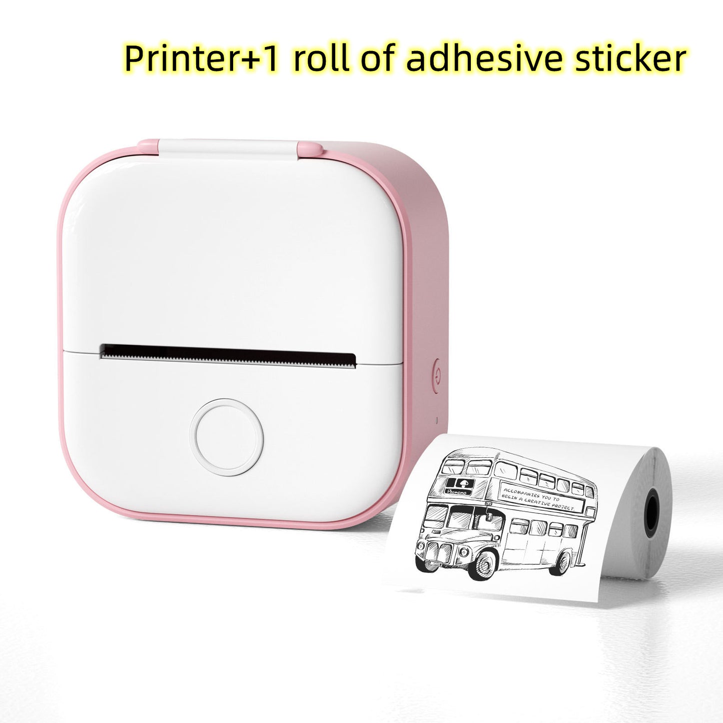 ✨ Portable Mini Thermal Label Printer – Inkless Smart Printing