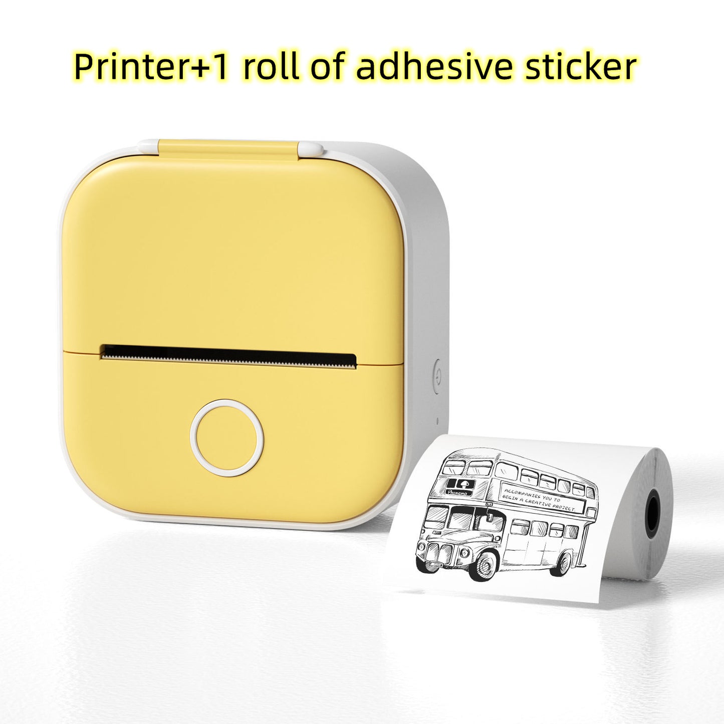 ✨ Portable Mini Thermal Label Printer – Inkless Smart Printing